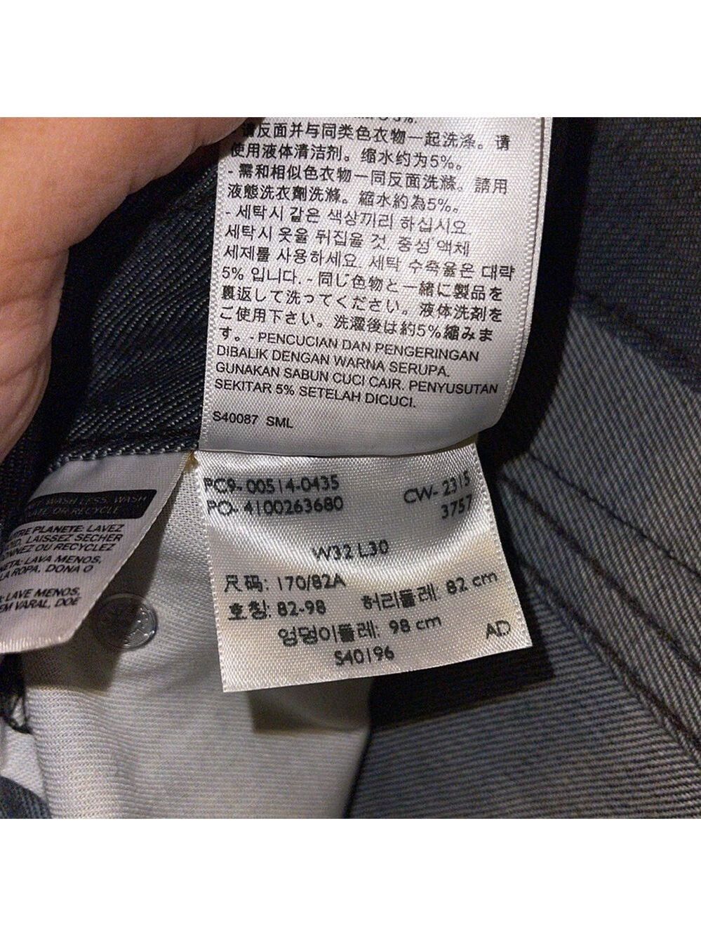 Levi Stratus’s & Co NWOT 514 Straight Fit Jeans - Picture 6 of 8